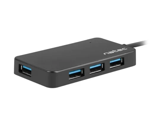 Natec Hub USB3.0 4-Port Silkworm black USB-C - Image 3