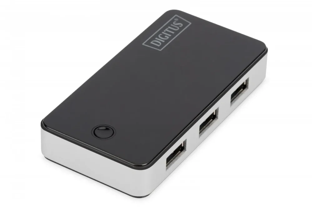 Digitus USB 3.0 Hub 4-port черен
