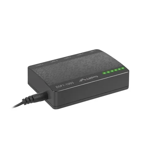 Lanberg Switch DSP1-1005 5-PORT 1GB/S DESKTOP DSP1-1005
