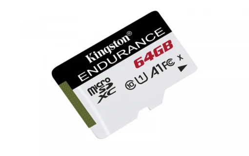 Kingston microSD card 64GB Endurance 95/30MB/s C10 A1 UHS-I