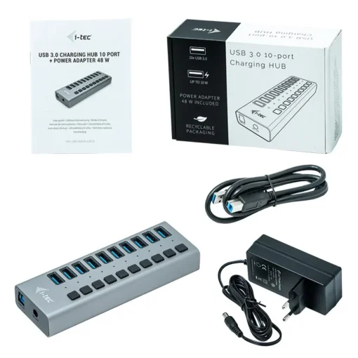 i-tec USB 3.0 Charging HUB 10 Port - Image 2