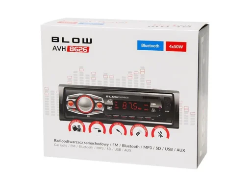 BLOW Car radio AVH-8626 MP3/USB/SD/MMC/BT - Image 4