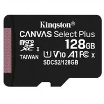 Kingston памет card microSD 128GB Canvas Select Plus 100MB/s