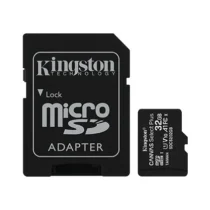 Kingston памет card microSD 32GB Canvas Select Plus 100MB/s Adapter