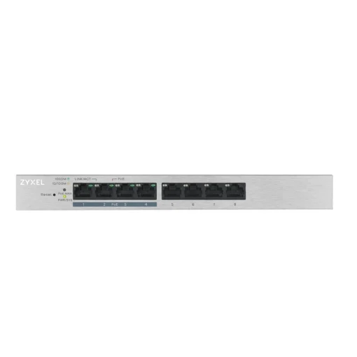 Zyxel GS1200-8HP 8Port PoE+ 4x60W webmanaged Switch