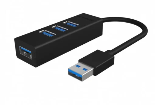 IcyBox IB-HUB1419-U3 USB 3.0 to 4-Port Type-