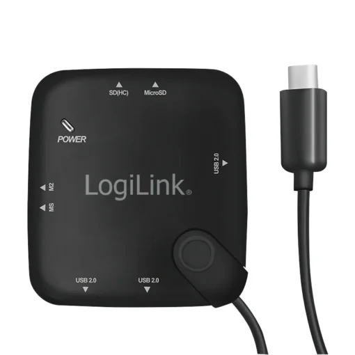 LogiLink Micro-USB OTG multifunct ion hub and card reader - Image 2