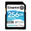 Kingston SD 256GB Canvas Go Plus 170/90MB/s CL10 U3 V30