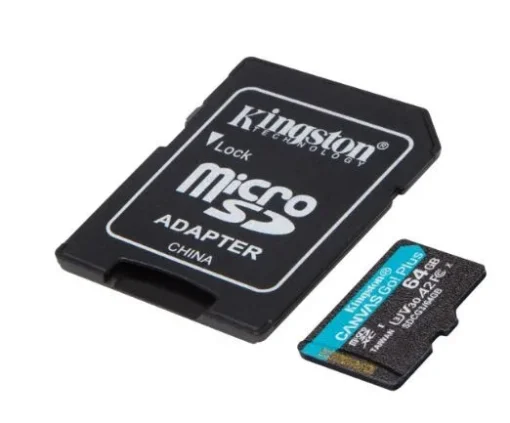 Kingston памет card microSD 64GB Canvas Go Plus 170/70MB/s Adapter - Image 2