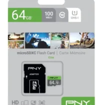 PNY MicroSDXC Elite 64GB P-SDUX64U185GW-GE