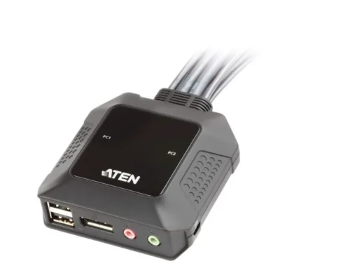 ATEN 2-Port USB DP Cable KVM Switch CS22DP - Image 3