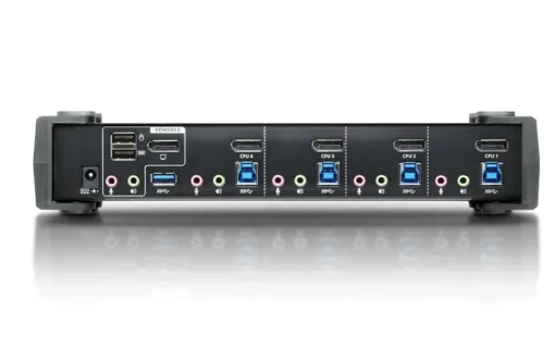 ATEN 4-Port USB 3.0 4K DP KVMP Switch CS1924-AT-G - Image 2