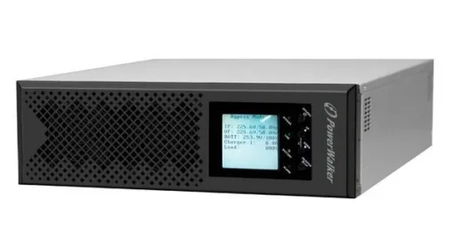 PowerWalker UPS RACK 19 ON-LINE 3/1 FAZY 10 KVA CPH TERMINAL IN/OUT, USB/RS-232, EPO, LCD