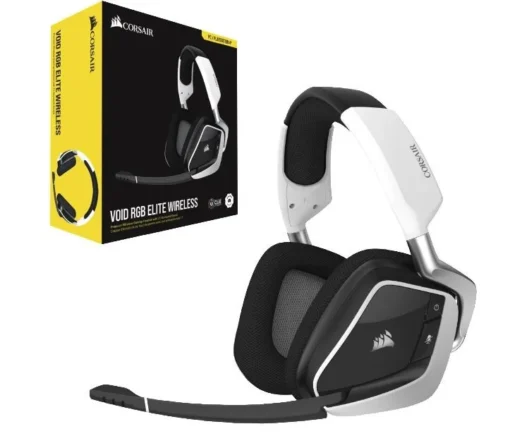 Corsair Void RGB Elite Wireless Headset White - Image 3