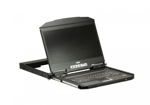 ATEN 1U Ultra Short Depth WideScreen LCD Console - Image 2