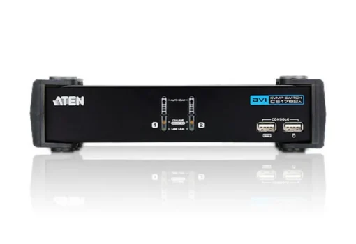 ATEN 2port DVI KVMP USB hub, audio, 1.2m - Image 3