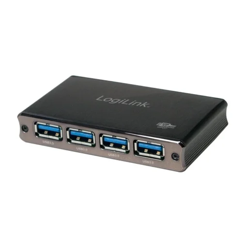 LogiLink USB3.0 hub 4-port aluminum