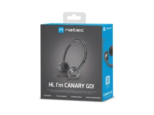 Natec Headset Canary Go black - Image 5