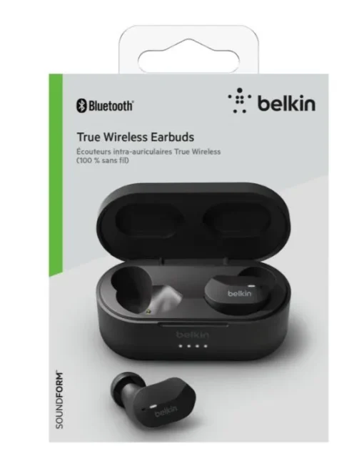 Belkin Soundform True Wireless Earbuds black