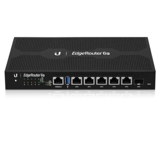 UBIQUITI Router 5x1GbE 1xSFP PoE ER-6P