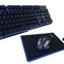 Rebeltec Gaming kit:keyboard+mous +pad+headphone