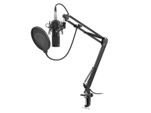 Natec Microphone Genesis Radium 300 studio XLR with Pop-filter arm - Image 2