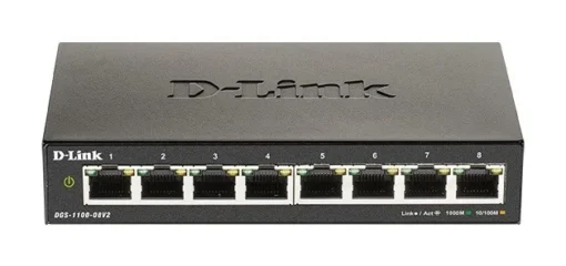 D-Link Smart DGS-1100-08V2 8xGE