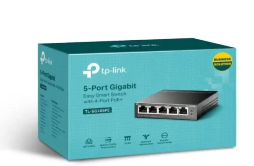 TP-LINK SG105PE Switch Smart 5xGb (4xPoE+) - Image 4