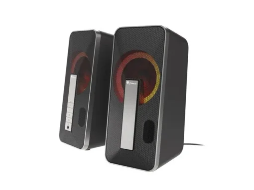 Natec Компютър Speakers 2.0 Genesis Helium 100BT RGB Bluetooth - Image 5