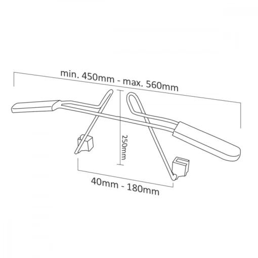 Maclean Car Clothing Hanger MC-870 - Image 5