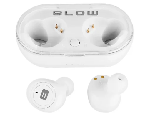 BLOW BLOW sluchawki BTE 100 BT Earbuds Biale - Image 2