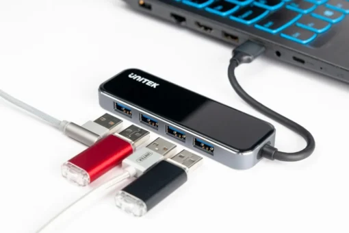 Unitek HUB EXQUISITE 4xUSB 3.1 A GEN 1, H1109A - Image 2