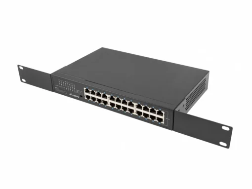 Lanberg Switch 24X 1GB Gigabit Ethernet rack RSGE-2 - Image 3