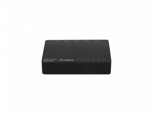 Lanberg Swich POE + Desktop 5 port 1GB DSP3-1005-60 - Image 3