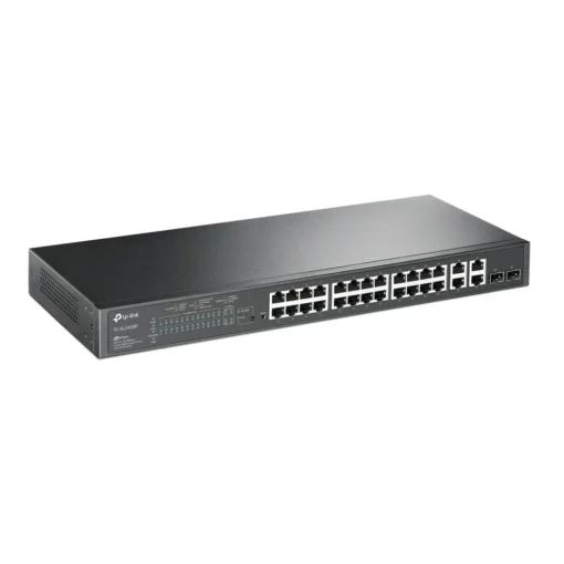 TP-LINK SL2428P Switch Smart 24PoE+ 2GE 2SFP - Image 2