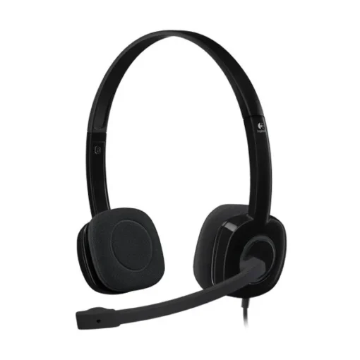 Слушалки LOGITECH H151 Corded Stereo Headset - BLACK - 3.5 MM