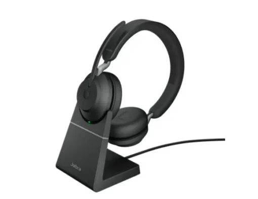 Jabra Evovle2 65 Stand Link380a UC Stereo Black