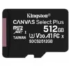 Kingston microSD 512GB Canvas Select Plus 100/85MB/s