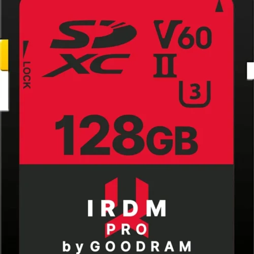 GOODRAM SDHC IRDM PRO 128GB V60 UHS-II U3 256/120MB/s