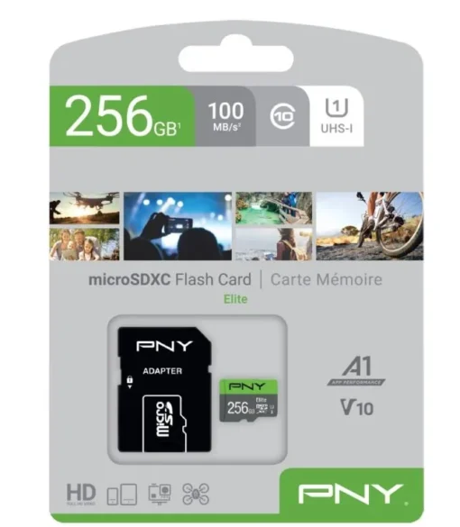 PNY памет card MicroSDXC Elite 256GB P-SDU256V11100EL-GE - Image 4