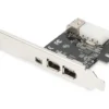 Digitus Add-On PCI Express Card IEEE1394a + Mini