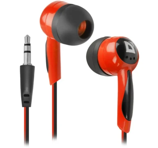 Defender EARPHONES BASIC 604 BLACK-RED