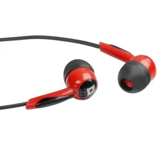 Defender EARPHONES BASIC 604 BLACK-RED - Image 2