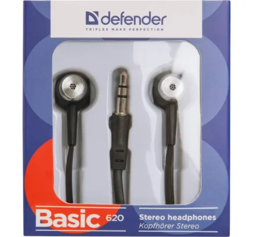 Defender EARPHONES BASIC 620 BLACK - Image 3