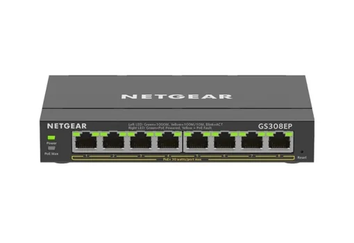 Netgear GS308EP Switch 8xGE PoE+ - Image 2