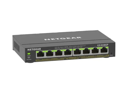 Netgear GS308EP Switch 8xGE PoE+ - Image 3