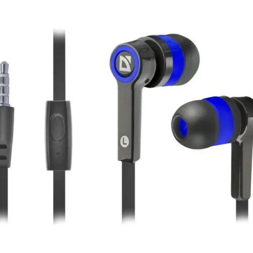 Defender Wiчервен earphones PULSE 420 черен-син