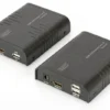 Digitus Extension cable/KVM Extender (HDMI + USB) up to 120m UTP or IP twisted pair UTP or IP FHD 3D