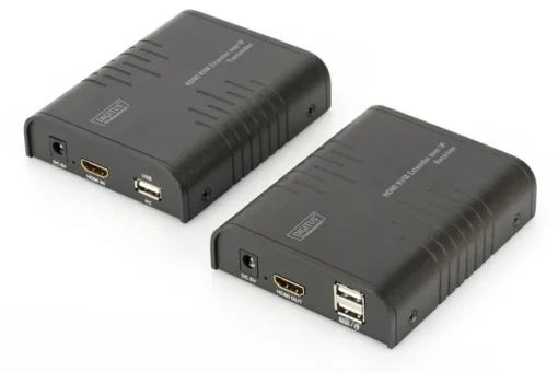 Digitus Extension cable/KVM Extender (HDMI + USB) up to 120m UTP or IP twisted pair UTP or IP FHD 3D