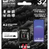 GOODRAM памет card microSD IRDM 32GB UHS-I U3 A2 + adapter